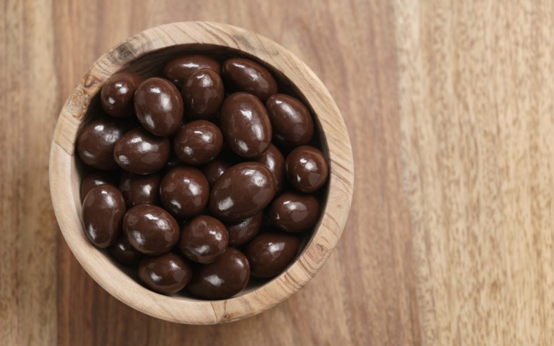 Amêndoas e Avelãs de 3 chocolates
