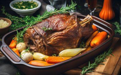 Cabrito assado de Natal